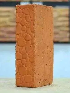 Рустик камушки красный