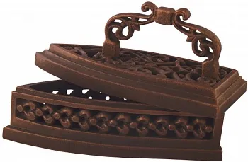 Шкатулка Утюжок-ретро патина 