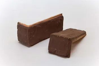 Старый кирпич Мини Плитка угловая