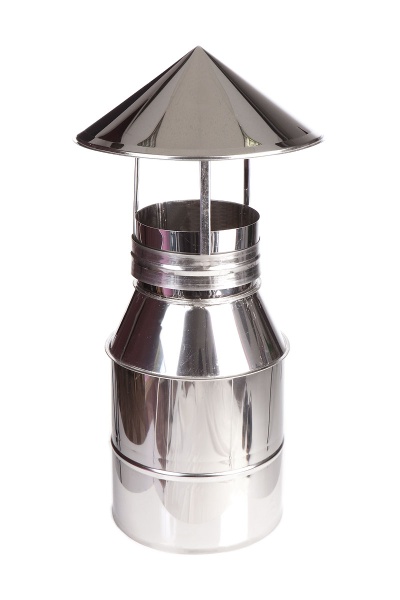 Дефлектор твердотопливный 150 нерж.полир.0,5 мм