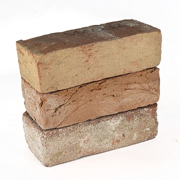Кирпич полнотелый прямой Тургенево ручная формовка (W032) (неотобранный)